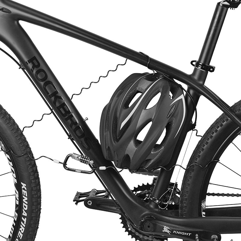 Lucchetto Antifurto per Bici – Combinazione Numerica con Gancio Rinforzato