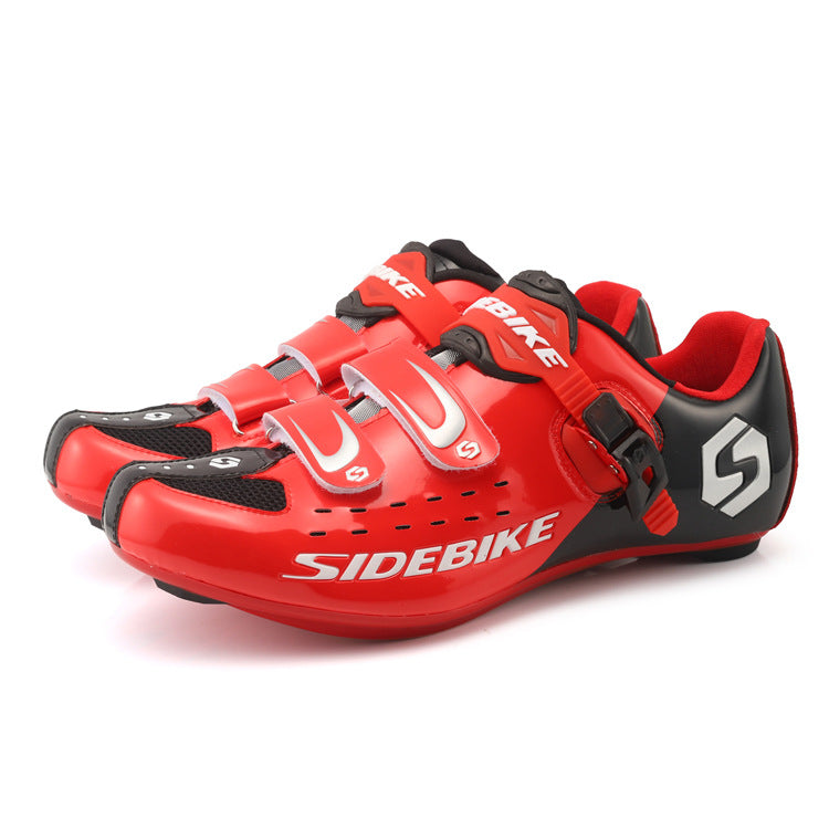 Scarpe da Ciclismo Professionali – Design Aerodinamico, Suola Rigida, Compatibili con Pedali a Sgancio Rapido