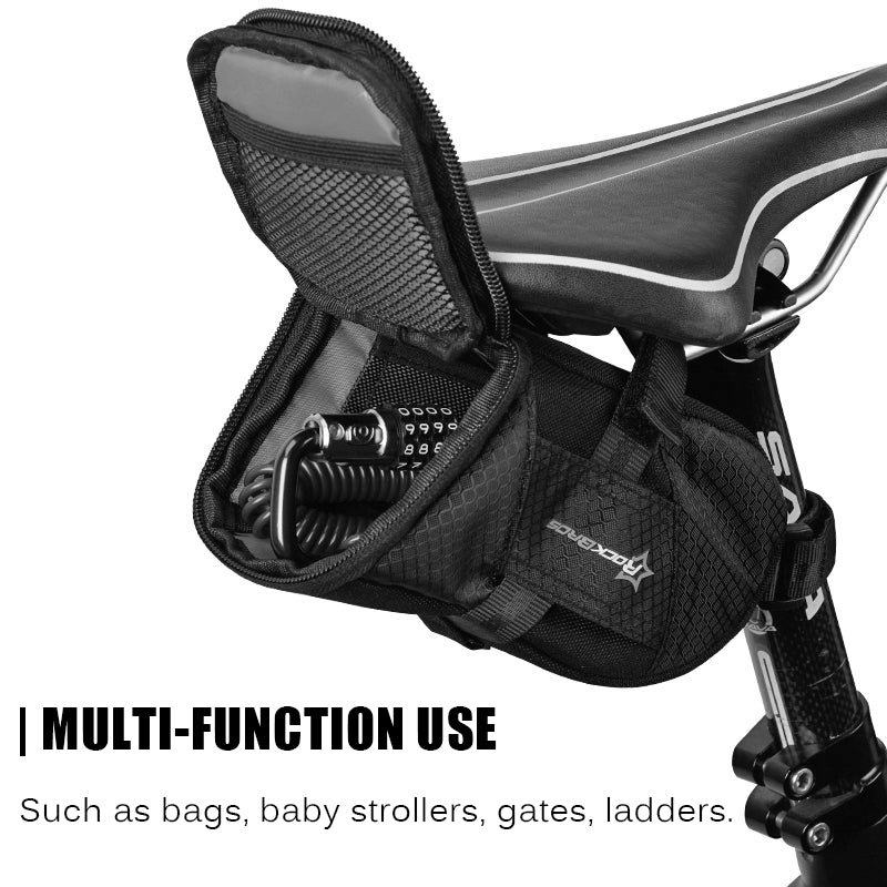 Lucchetto Antifurto per Bici – Combinazione Numerica con Gancio Rinforzato