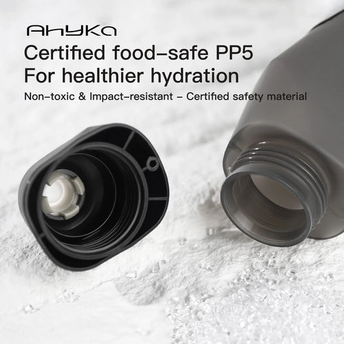 hyKa Set Portaborraccia Aerodinamico + Borraccia 600ml – MTB e Bici da Corsa