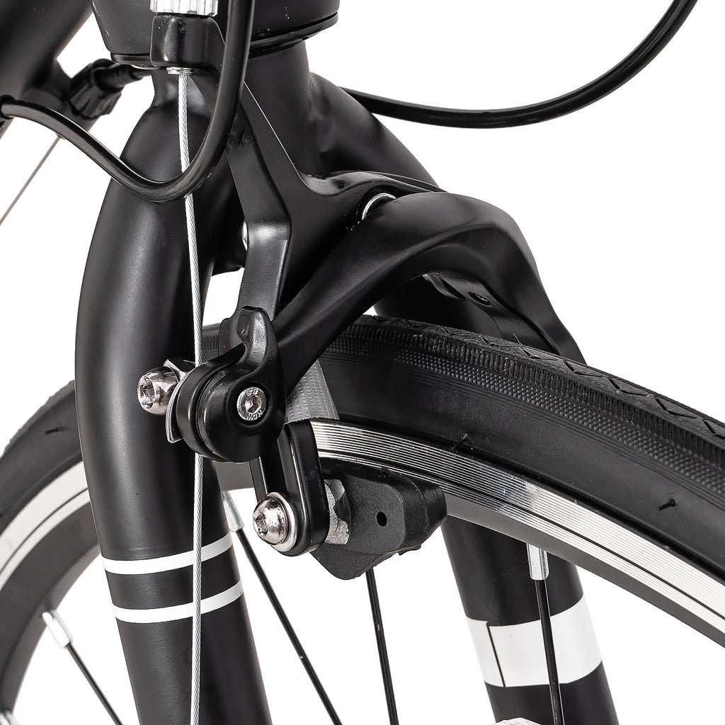 Hiland 700C Road Bike – Telaio in Alluminio Leggero, 14 Velocità, Bici da Corsa per Uomo e Donna