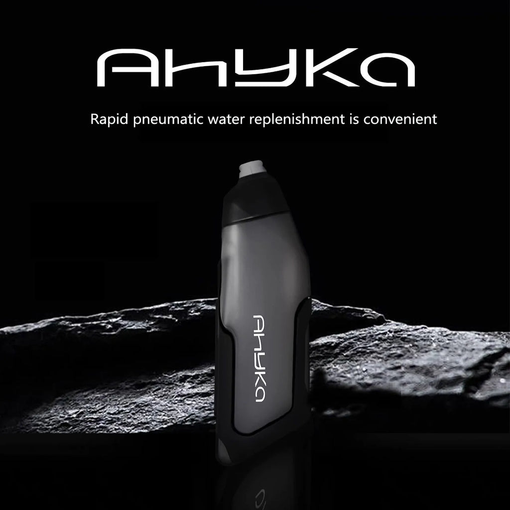 hyKa Set Portaborraccia Aerodinamico + Borraccia 600ml – MTB e Bici da Corsa