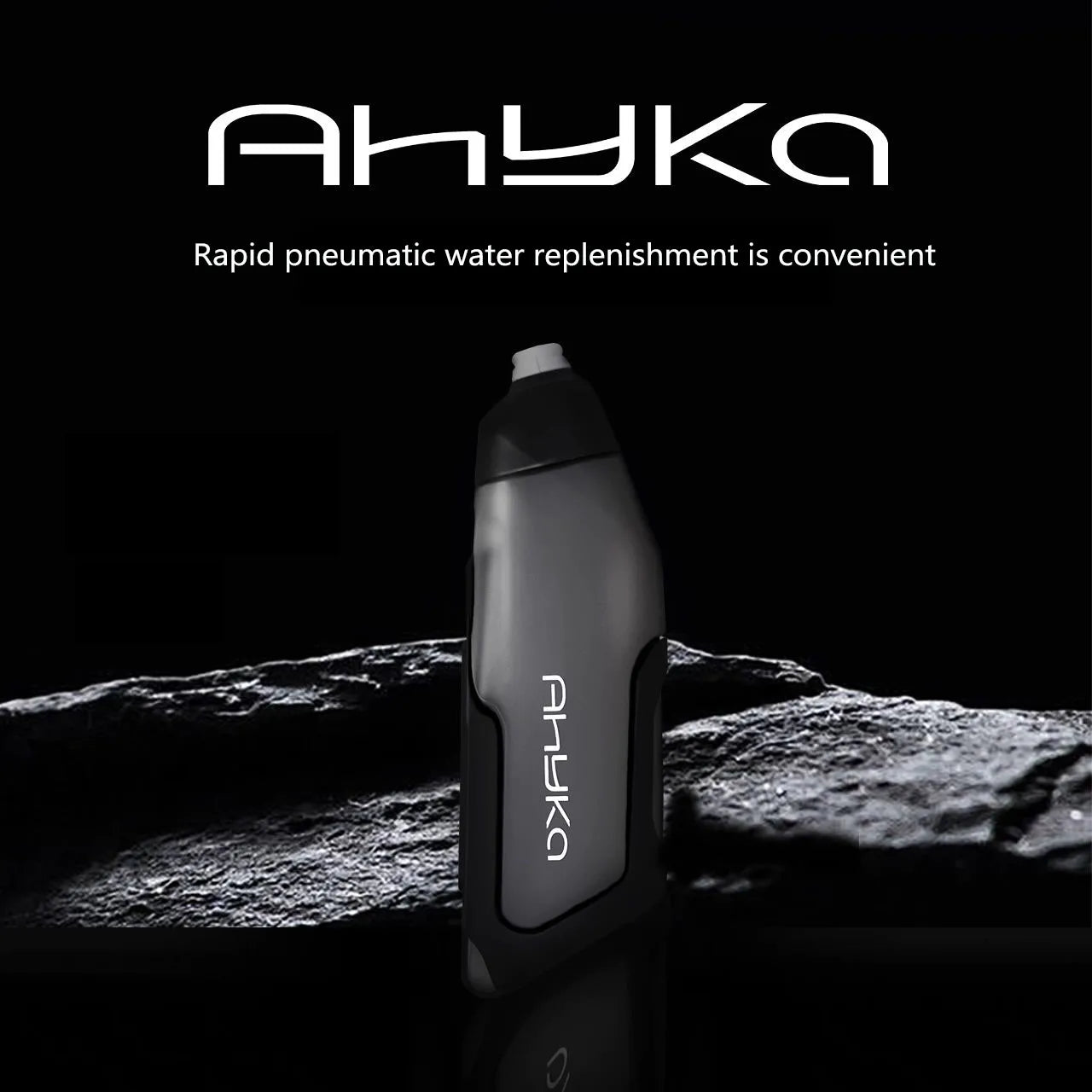 hyKa Set Portaborraccia Aerodinamico + Borraccia 600ml – MTB e Bici da Corsa