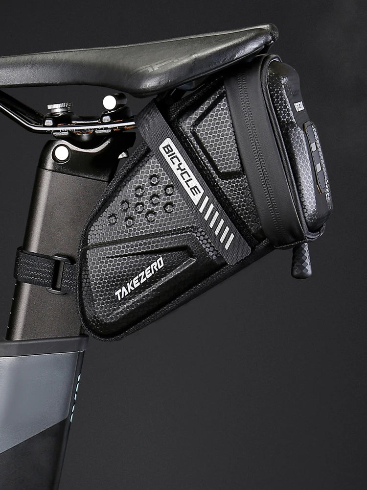 Borsa Sottosella 1L in EVA – Ampia Capacità, Impermeabile e Riflettente per MTB e Bici da Città