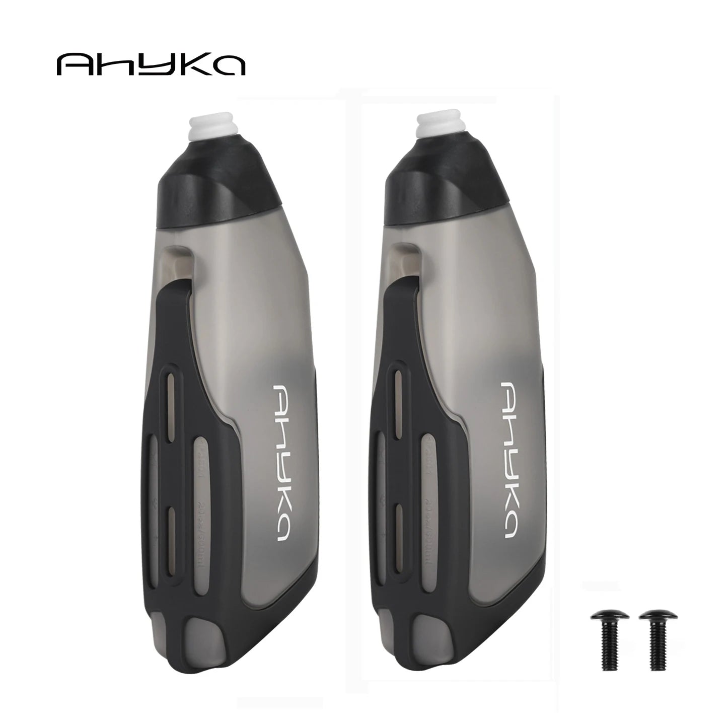 hyKa Set Portaborraccia Aerodinamico + Borraccia 600ml – MTB e Bici da Corsa